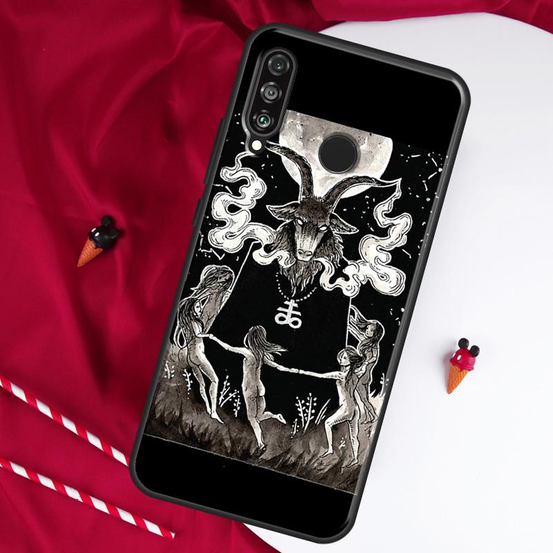 Witches Circle Dance For Huawei Nova Y61 Y70 Y90 Y60 Y72 Y91 12s 12i 11i 7i 8i 9 10 SE P60 Pro P30 P40 Lite Case