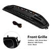 Black Front Bumper Grill Grille Fit Ford Transit Connect 2019-2023 W/LED