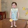 FADOBABY Girls' Chinese Style Summer Qipao Dress