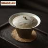 110ml Master Handamde Water Moon Gaiwan Creative Kiln Change Tea Tureen Chinese Tea Making Cover Bowl Teaset Accessories Craft