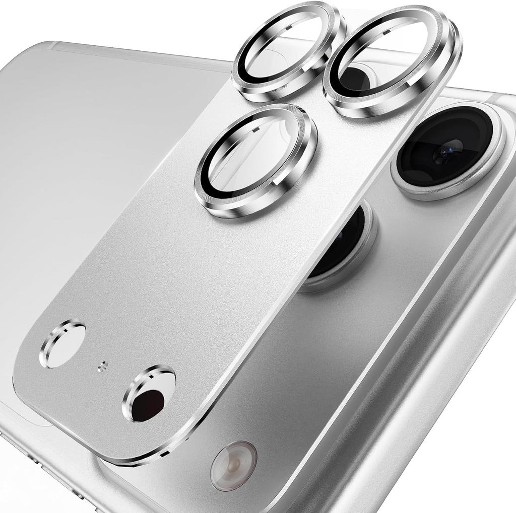 Orange Kameraobjektivschutzabdeckung für iPhone 17 Pro Max Air 16 Plus 15 14 13 17Pro iPhone17 16Pro Metall Gehärtetes Glas Handy-Schutzzubehör
