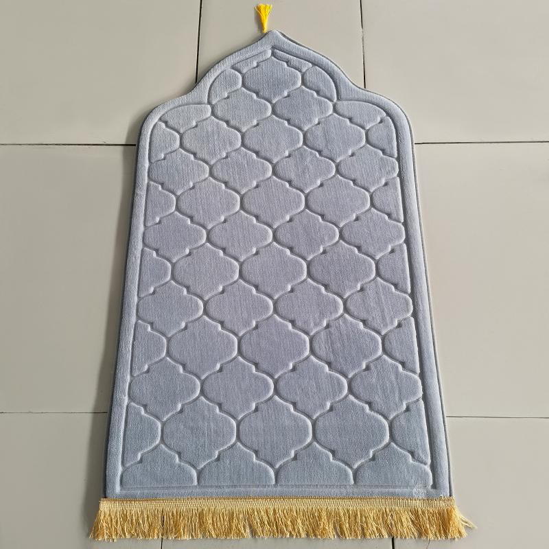 Muslim Prayer Mat Islamic Prayer Mat Triangle Shape Muslim Salat Eid Ramadan For Kids Adults Padded Muslim Prayer Mat