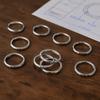 10pcs Solid Seamless Heavy Duty O Rings Multifunctional Multi-Purpose O Rings  For Belt Rigging