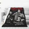 Dean Winchester Supernatural Blanket Flannel Summer Portable Super Soft Throw Blankets for Sofa Travel Bedspreads