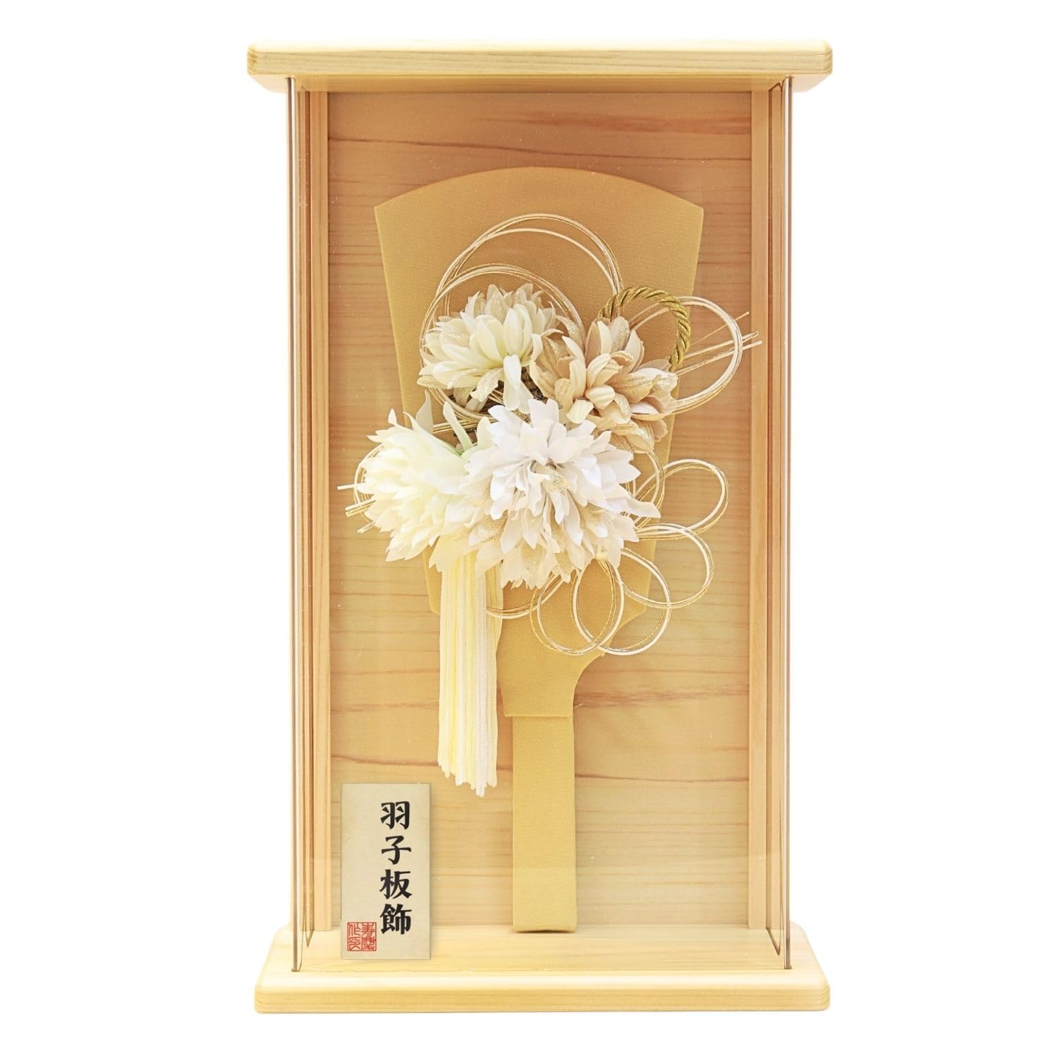 

Hagoita case hair hair ornament Hana Asobi Mashiro (battledore) decoration, ornament, hagoita, 2601, бежевий