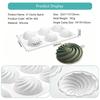 6 Cavity Spiral Diamond Cactus Texture Silicone Cake Molds Mousse Dessert Baking Tools Soap Mould Diy Candle Mold Kitchen