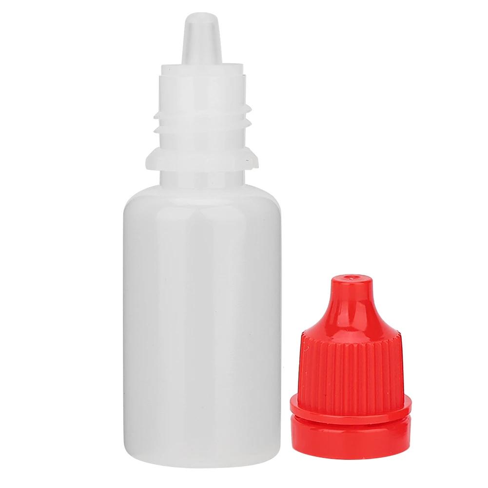 10ml Plastic Squeezable Eye Dropper Bottle Travel Size Empty Liquid Bottle For Eye Drops