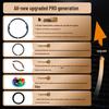Universal Three-Section Full Cover Steering Wheel Cover for Volvo XC40, XC60, XC90, S60, S90