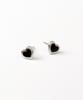 Noonoo Fingers [Silverpost] Dewey Heart Earrings