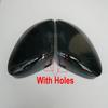 Pair Glossy black Side Mirror Caps for VW Golf GTI MK8 VIII 8 R Covers      2024 door wing rearview replace auto