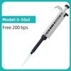 Laboratory Micropipette Precise Dispensing Automatic Pipette Digital Adjustable Plastic Pipette Chemistry Lab Equipment
