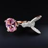 SHEIN Hummingbird Luxury Adjustable Open Ring for Women - Style R8132