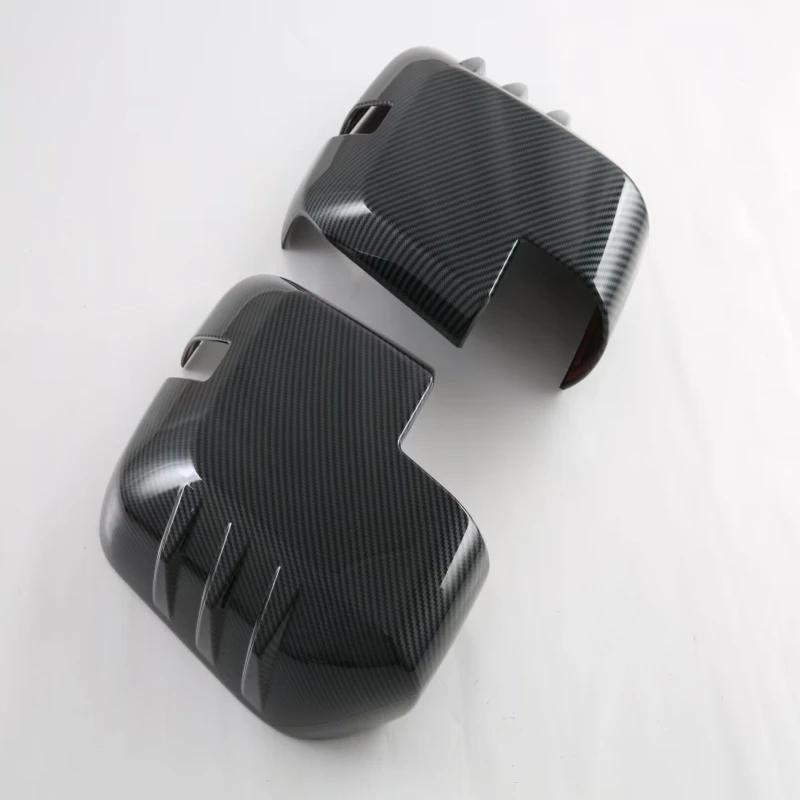 For Ford Bronco 2024 2025 ABS black Side Mirror Cover Rearview Mirror Cap Reverse Mirror Shell Sticker Exterior accessories