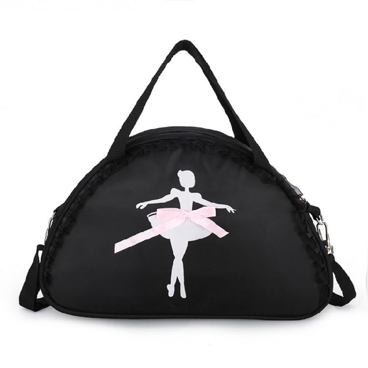 Girl Ruffle Lace Ballet Dance Bag Cute Handbag Crossbody Shoulder Bag Backpack