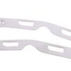 2Pcs Broken Opening Repair Stainless Steel Bracket For Third Generation Fit Jazz Gk5 Front Bumper Repair Metal Plate  Buckle