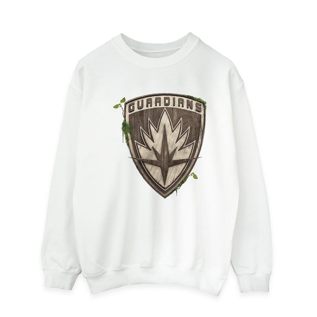 Marvel Mens I Am Groot Guardian Emblem Sweatshirt
