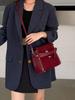 Women's Frosted Cowhide Handbag - 2025 Autumn/Winter Casual Versatile Large Capacity Shoulder & Crossbody Bag