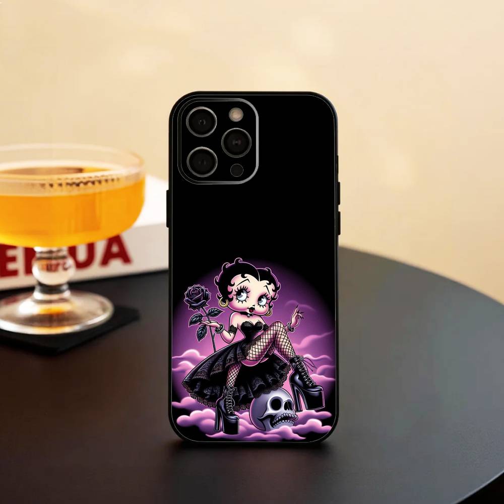 

G-Girl G-Betty-es B-BoOpS Phone Case Silicone Soft For IPhone 17 16 15 14 13 12 11 X XR Plus Pro Max Plus iPhone12PROMAX
