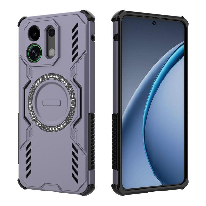 For OPPO K13 Turbo Case OPPO K13 Turbo Pro Cover Heat Dissipation Magnetic Wireless Charging Protective Phone Cases On K13 Turbo