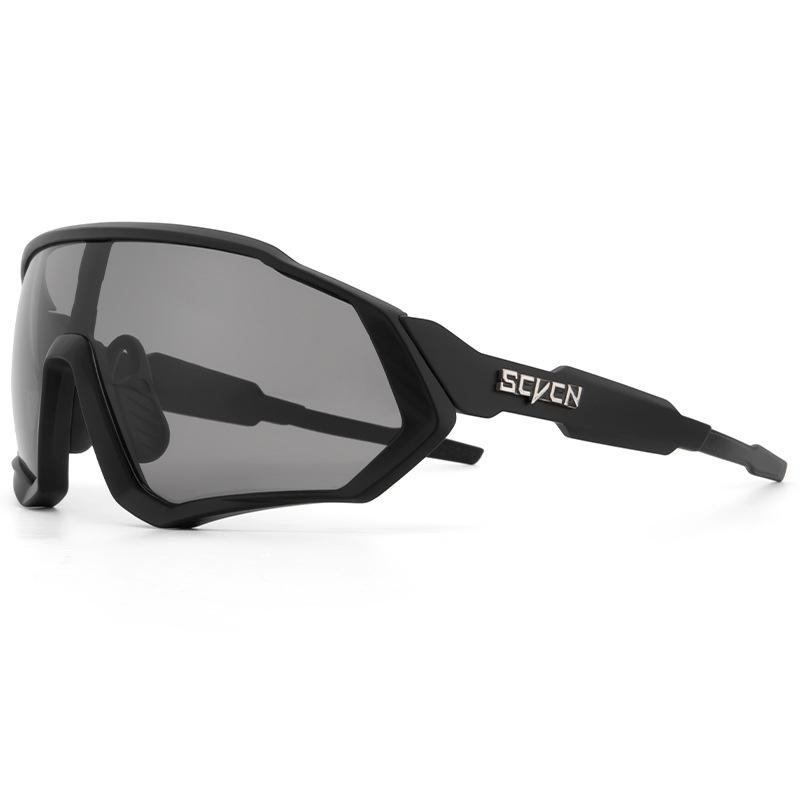 

Outdoor cycling glasses UV400Fashionable sports bicycle full-coated full-frame running windproof goggles DZ-S1007-B-12（Black fra