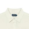 Polo Ralph Lauren SS24 Unifarbene Logo-Polohemd Locker geschnitten Knopfleiste Ärmellos Hemd Damenhemden Beige WMPOSHTNDO20626-101
