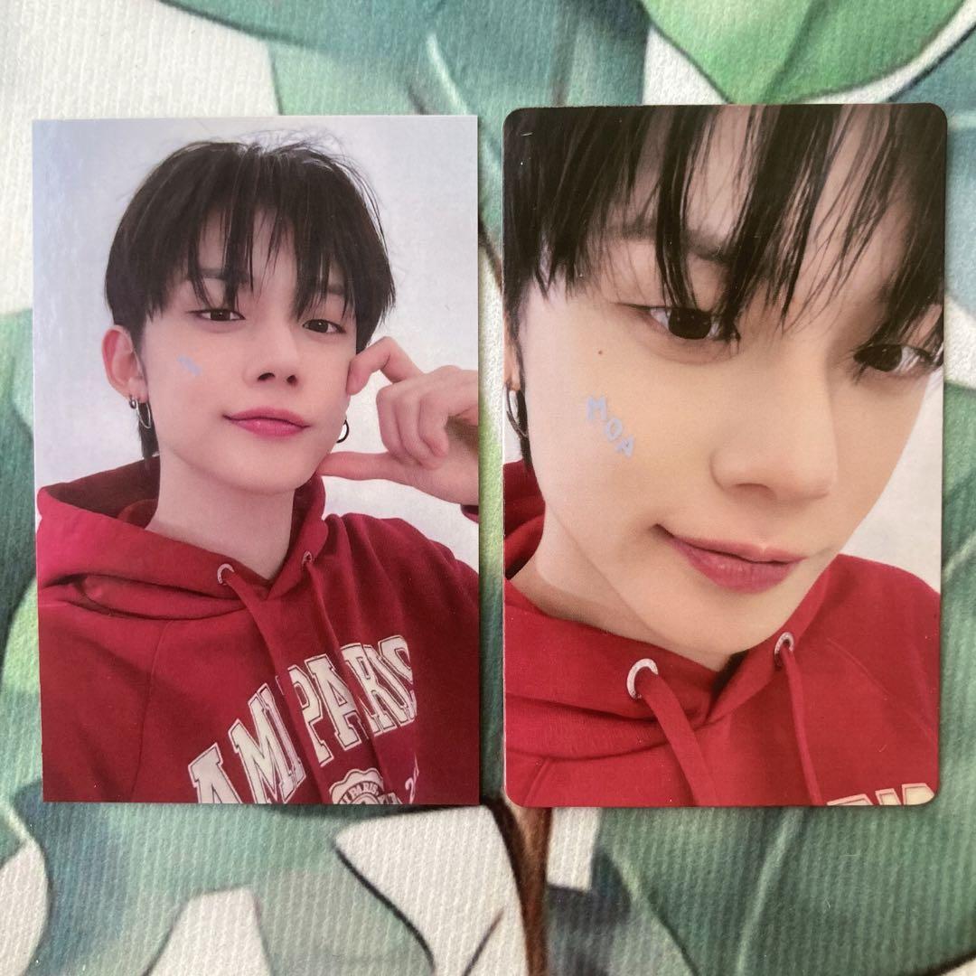 

[USED] TXT MOA FANLIVE FC Japan Performance Trading Cards Yeonjun 2 pieces