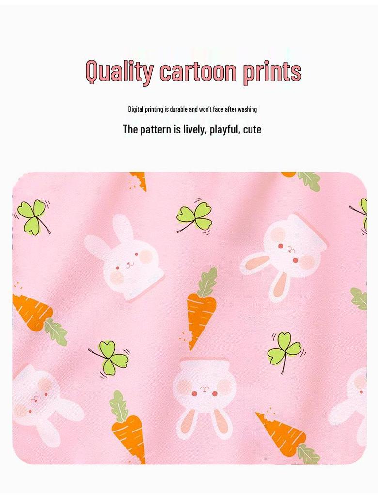 Girls' Quick-Dry Sun Protection One-Piece Swimsuit - Cute Swimwear for Kids
