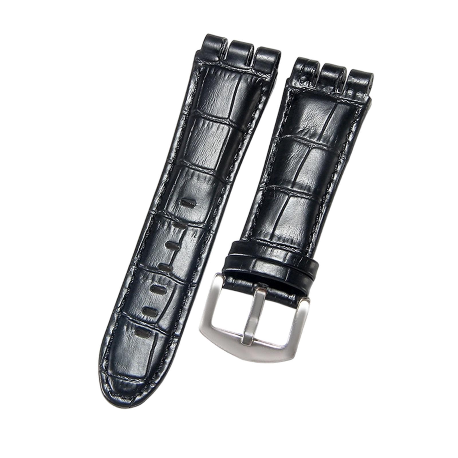 Quick Change Leather Watch Band Enabling Instants Replacement in Seconds Without Hassle