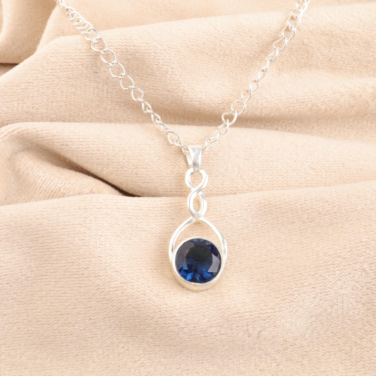 

Лондонский голубой топаз драгоценный камень 925 стерлинговое серебро ювелирные изделия ручной работы кулон 1,13 CP-25-11