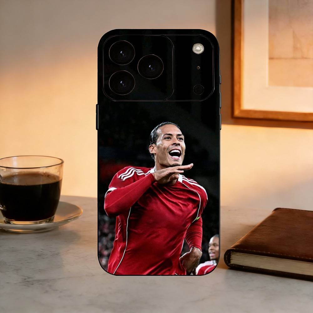 V-Virgil van D-Dijk FOOTBALL 4  Phone Case Silicone Soft For IPhone 17 16 15 14 13 12 11 X XR Plus Pro Max Plus