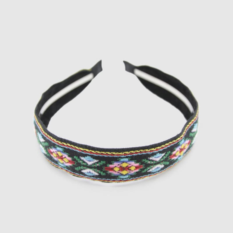 LALA Böhmisches Importiertes Haarband M-Gelb, Gelbgrün