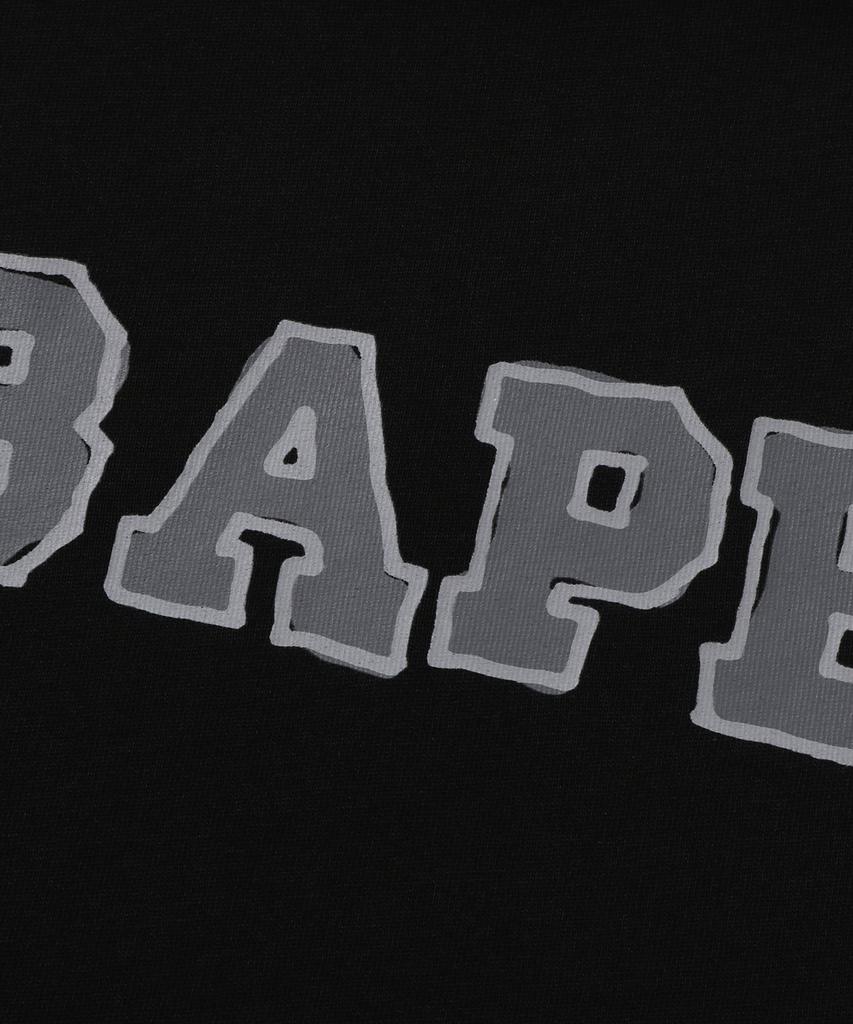Beipeu Hand Draw Bape Logo Relaxed Fit T-Shirt (M) Black