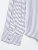 TAOP&ZA Women's Striped Long-Sleeve Shirt with Turn-Down Collar - Spring/Summer Collection