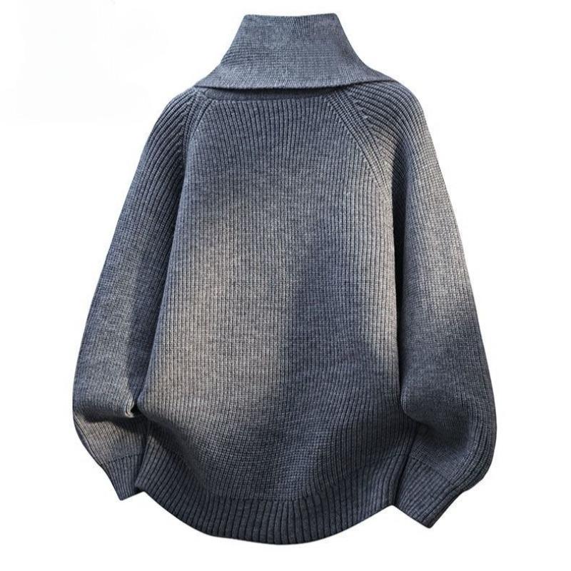 Loose Knit Sweater Oversized Pullover Scarf Top Lazy Style Winter Fall Women Fashion Casual Comfortable