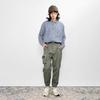 New Balance Cargo Pants Men's Olive Green Thickened And Fleece Lined AMP14334-OLG