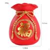 Chinese Flower Vase Shape Bouquet Holder Flowerpot Gift Statue Art Ornaments Planter Pot for Home