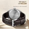 NAVIFORCE Original Men Fashion Quartz Watch Leather Strap 30m Waterproof Calendar Compass Design Men Leisure Business Watch NF9281L