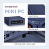 Beelink MINI-S12 Pro Mini PC,12th Gen Intel Alder Lake-N100 Processor Up To 3.40GHz,16GB RAM 500GB SSD Business Ordinateur De Bur