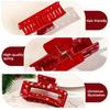 1/4pcs Christmas Theme Hair Clips, Snowman Santa Reindeer Print Fashion Jaw Clip for Party Prom Women, Christmas Claw Clip