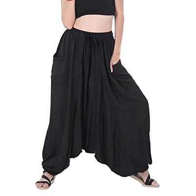 Women Summer Loose Baggy Hippie Pant Indian Rayon Boho Gypsy Harem Pants