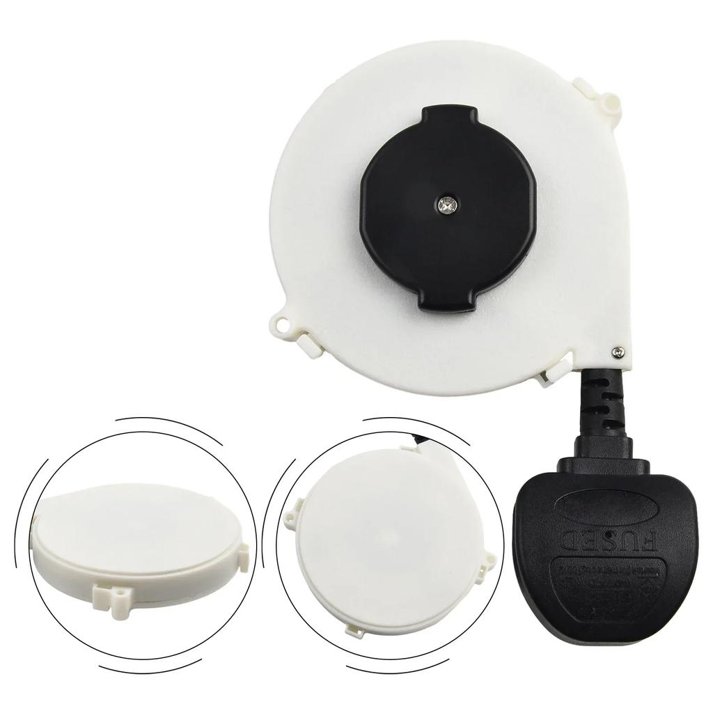 1,6m Automatisch einziehbarer Stromkabeltrommelkabel 220V Outdoor Camping Stromkabeltrommelkabel Teleskopbox Leitungswähler für Outdoor-Aktivitäten
