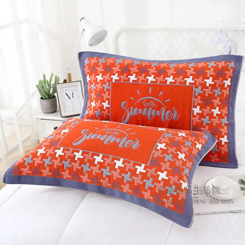 Dvoudílný povlak na polštář Povlak na polštář s bohémským potiskem Domácí Vysoce kvalitní Hrubá Šifrovaná Ručník na polštář