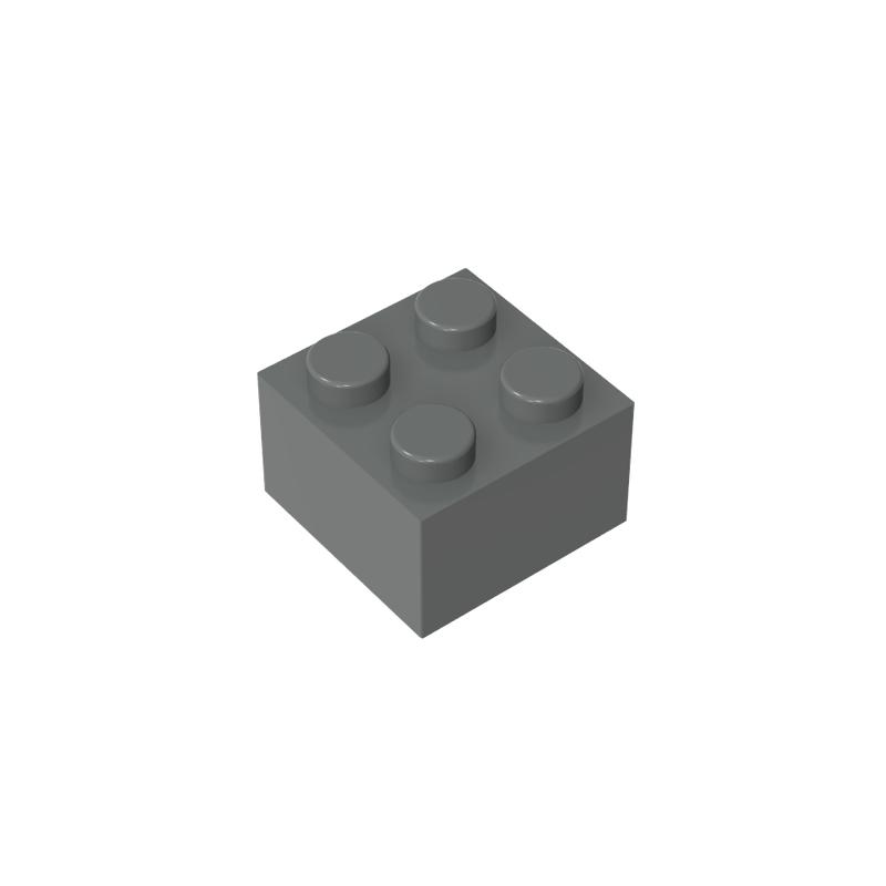 50pcs/lot MOC Parts 3003 Brick 2x2 Compatible Figures Bricks DIY Assmble Building Blocks Particle Kid Puzzle Brain Toys Gift