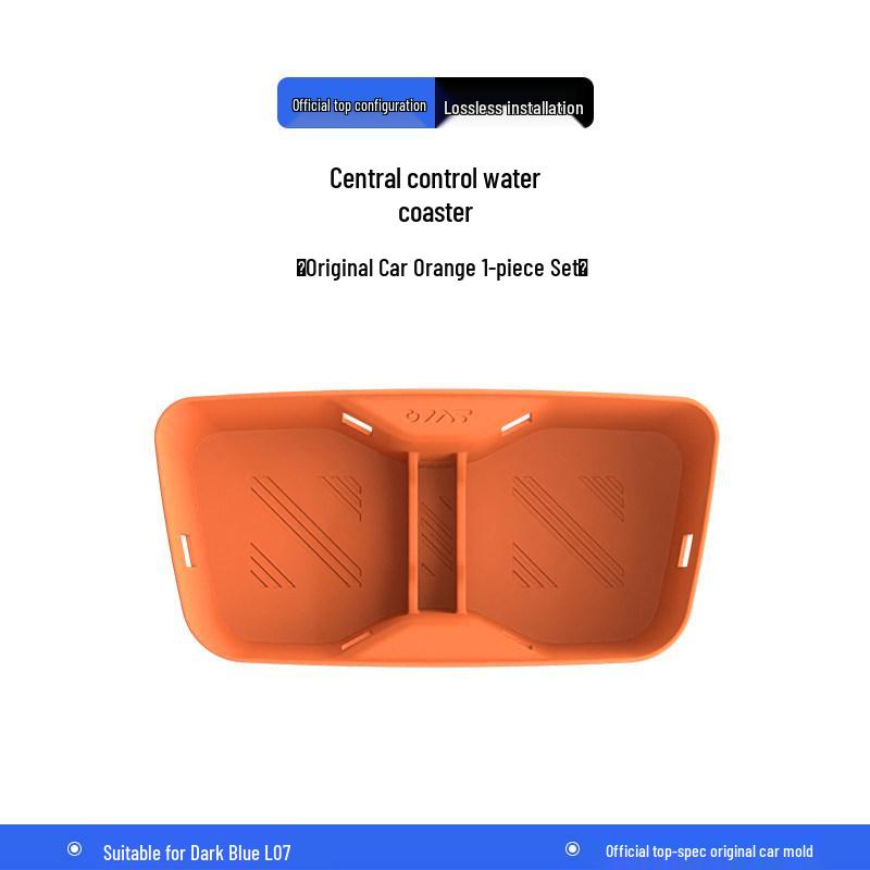 Deep Blue L07 Armrest Storage Box for Center Console - Car Interior Accessory