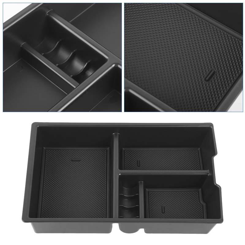 Fit For Dodge RAM 1500 2009-2018 Armrest Box Storage Box Organizer Container Stowing Tidying Accessories