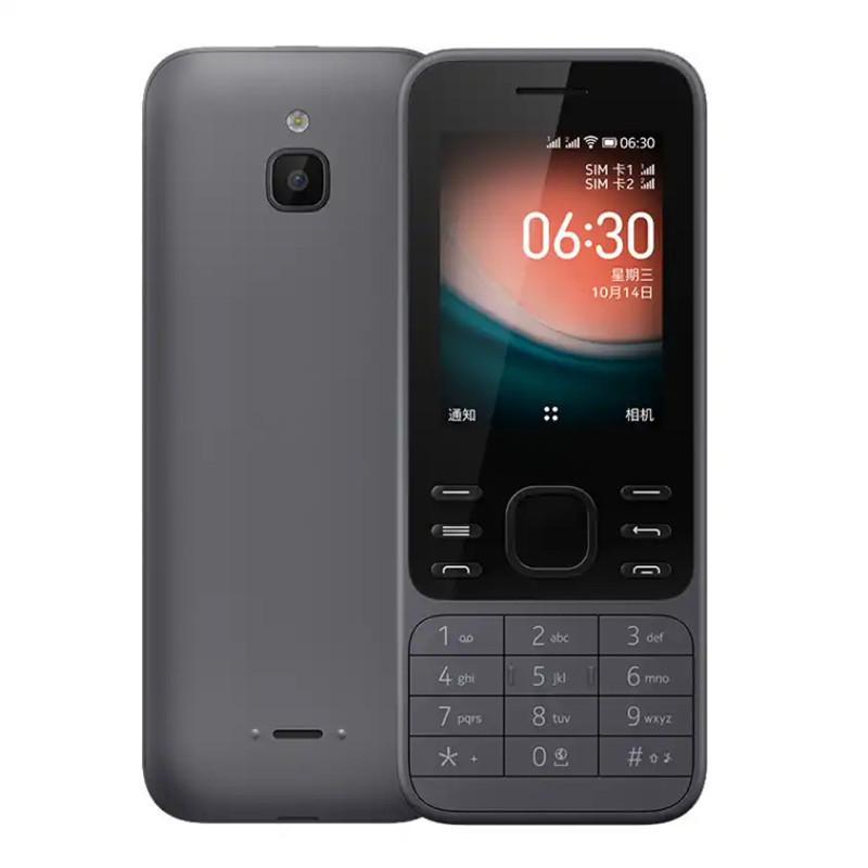 Hloupý mobilní telefon 6300 GSM2G, Duální karta, Tlačítko pro focení, Studentský mobilní telefon, Funkční mobilní telefon pro seniory