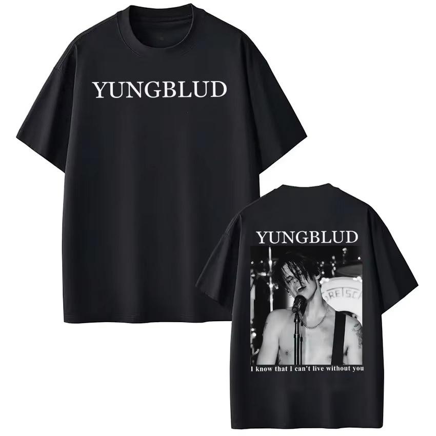 

Yungblud IDOLS Album Tour 2026 Tees Men Women Casual Hip Hop Streetwear Short Sleeve T-shirts pure Cotton Vintage Streetwear ... S разноцветный