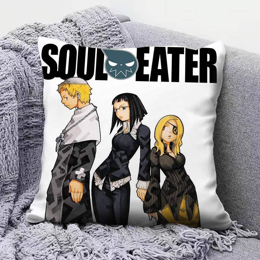 Soul eater Manga   Pillow Covers, Home Sofa Cushion Covers and Aecorative Custom