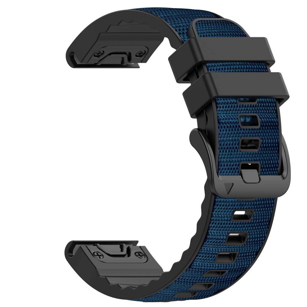 QuickFit 22/26mm Strap for Garmin Epix Pro/fenix 8 7 7X Pro Leather Silicone Watchband Forerunner 965 970 Enduro 3 Sport Bracele