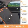 Waterproof Pet Car Seat Cover with Hanging Bag - Durable Polyester, Anti-Dirty Rear Cushion for Dogs and Cats
